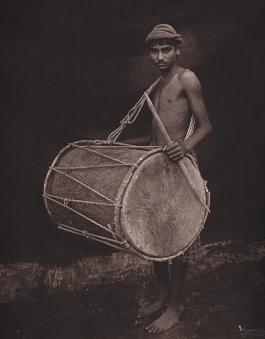Shekar with Drum
