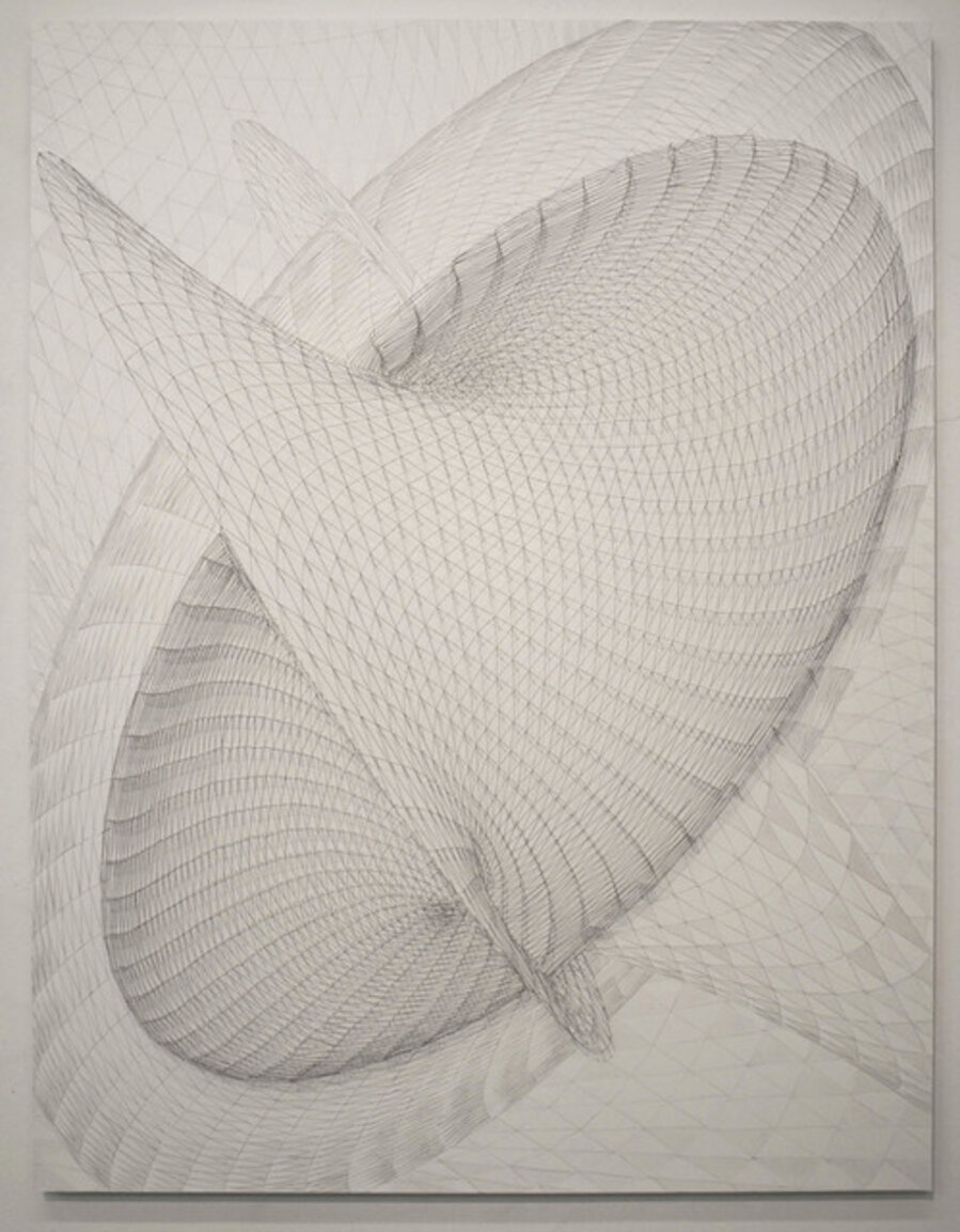 Four dimensional String Drawing