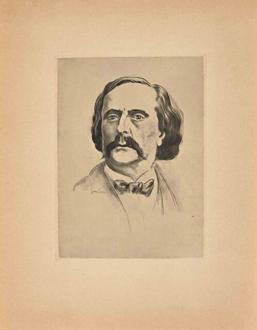 Portrait of Jules Barbey d'Aurevilly