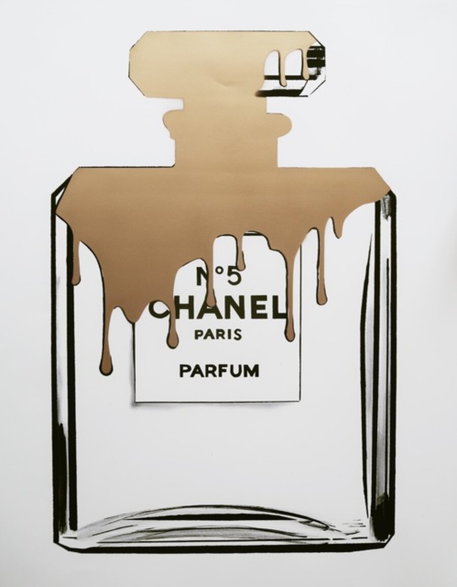 Gold melting Chanel