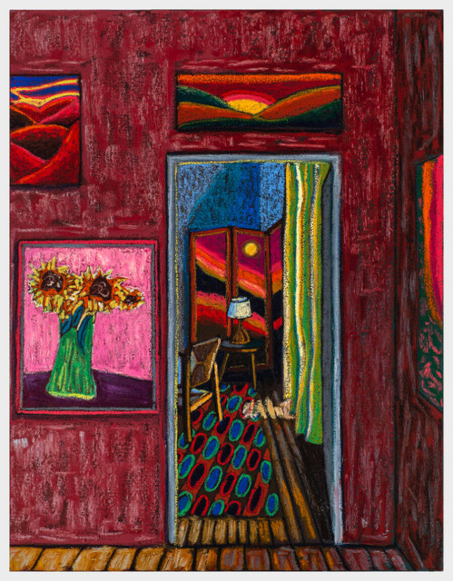 Interior with Milton Avery Stillife and Manfords