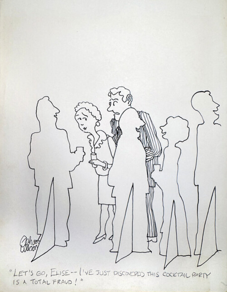 Cocktail Party Surprise - Conceptual Artist