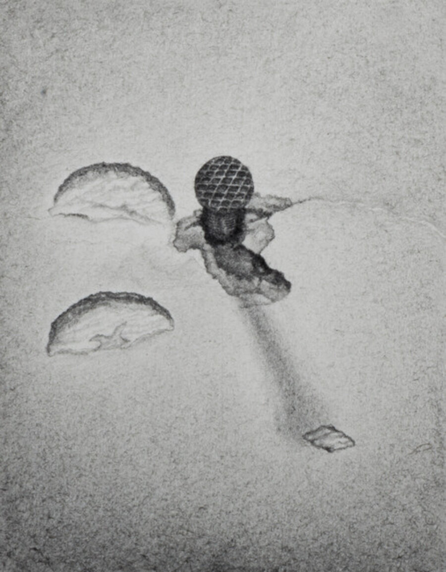 From the Dark Cronographies series. Untitled (trace) #2