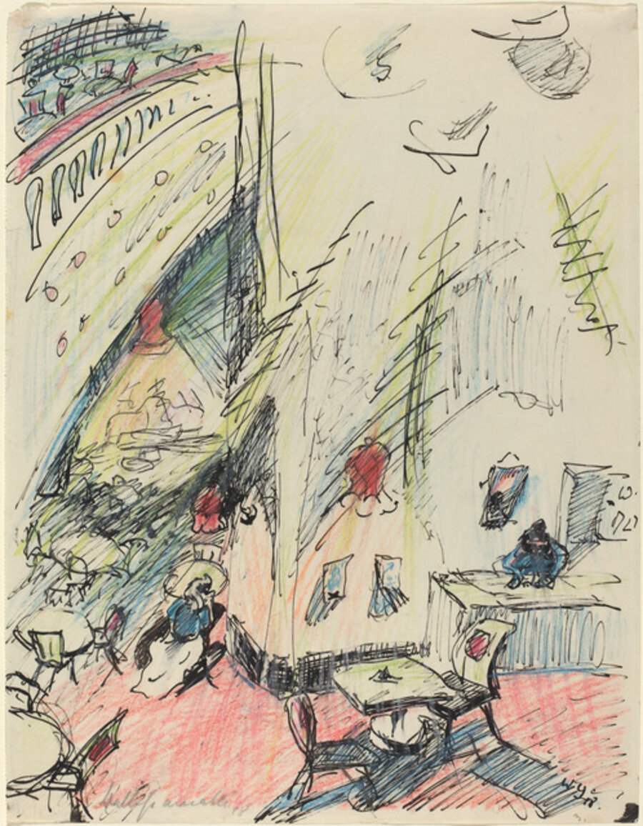 Das leere Café (The Empty Café)