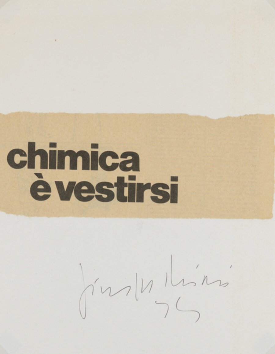 Chimica è vestirsi