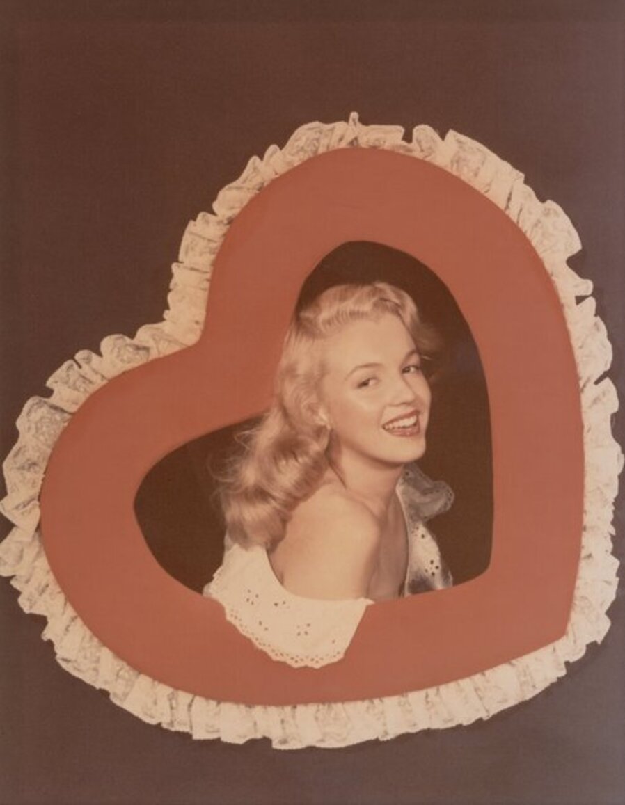 Marilyn Monroe in a Heart