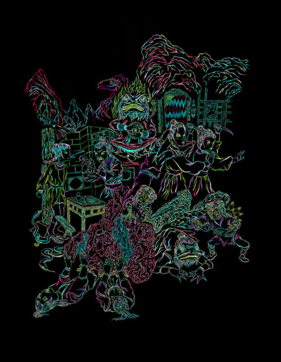 Parallax Neon (White Camel Mountain)