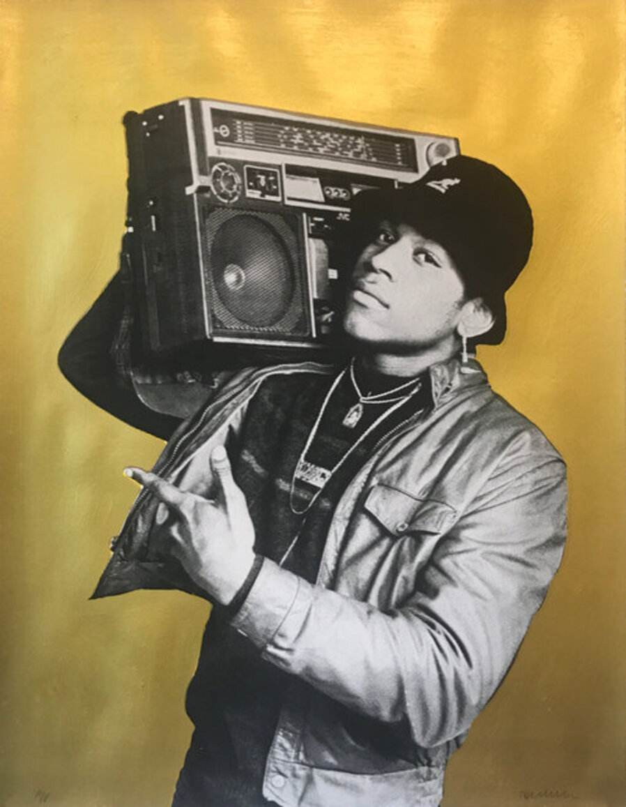 LL COOL J (Gold Background)