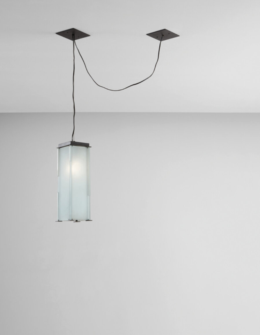 Ceiling light, from Museum Tower, New York