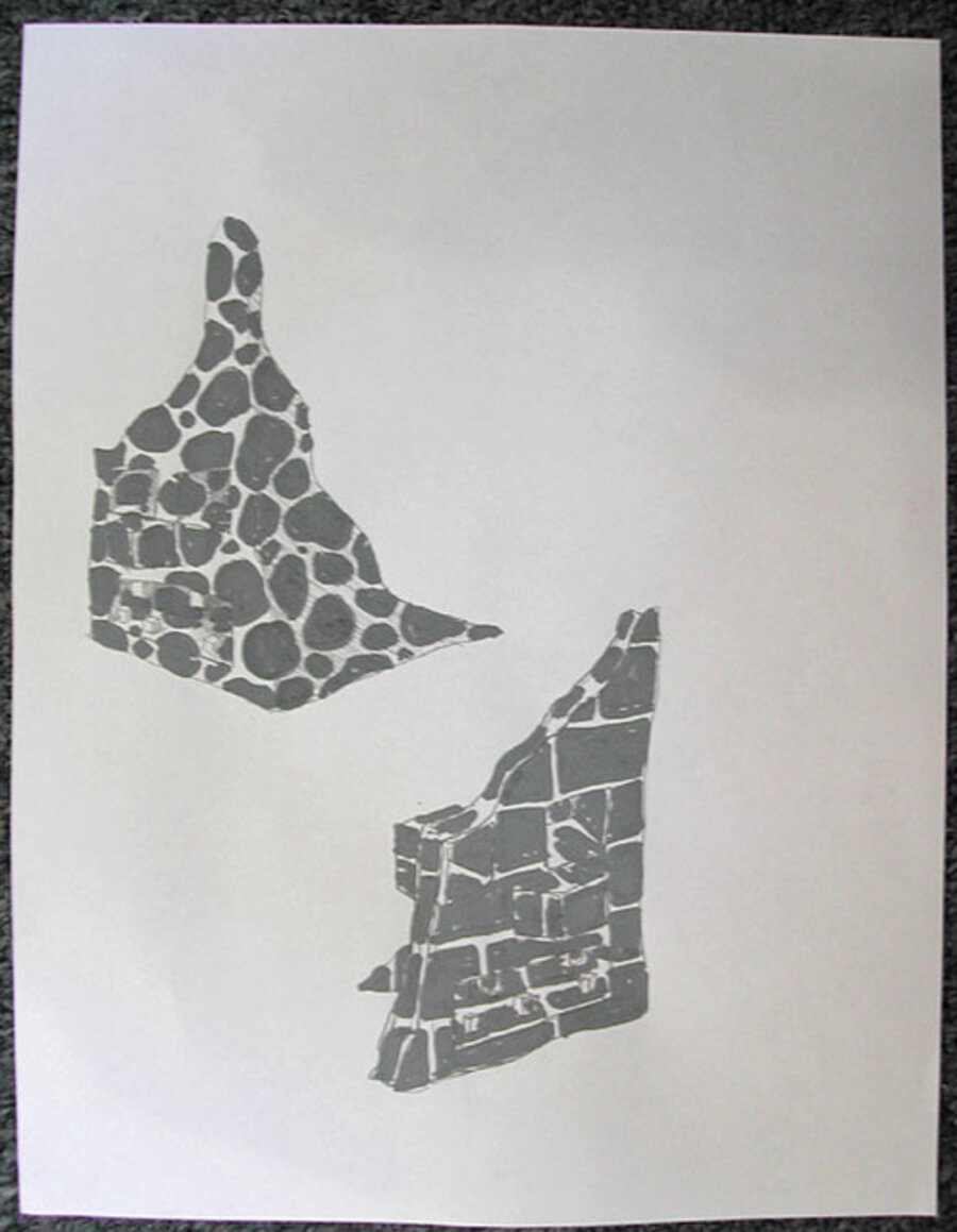 Untitled (pieces of wall)