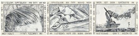 Marcel Odenbach, ‘Spieglein, Spieglein an der Wand (..)’, 1989