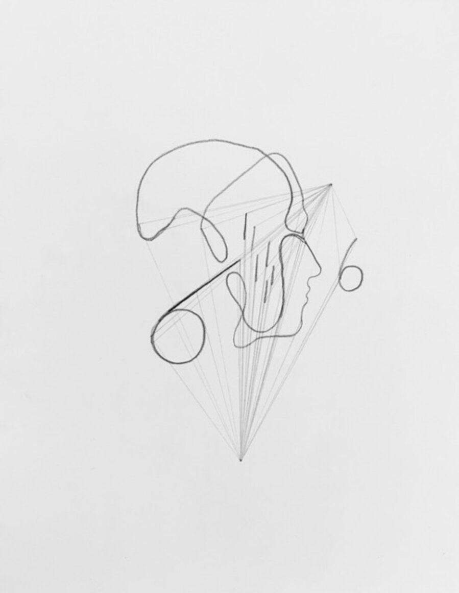 Drawing with Two Vanishing Points/ Drawing with Rain