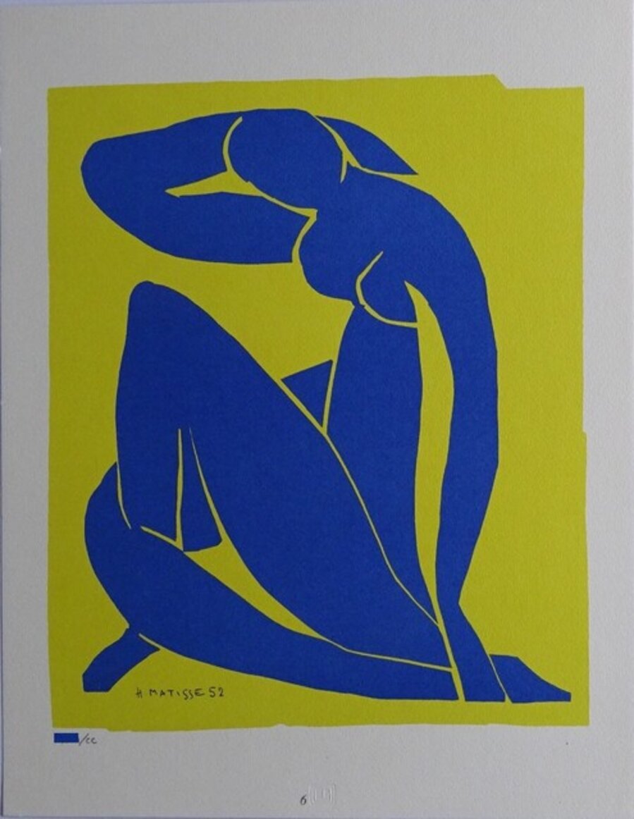 Blue nude