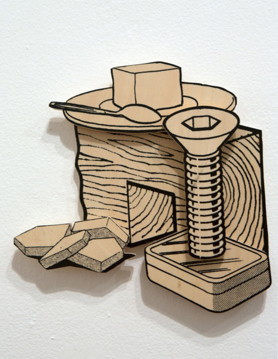 Games, Dance and the Constructions (Unfinished Plywood) # 29