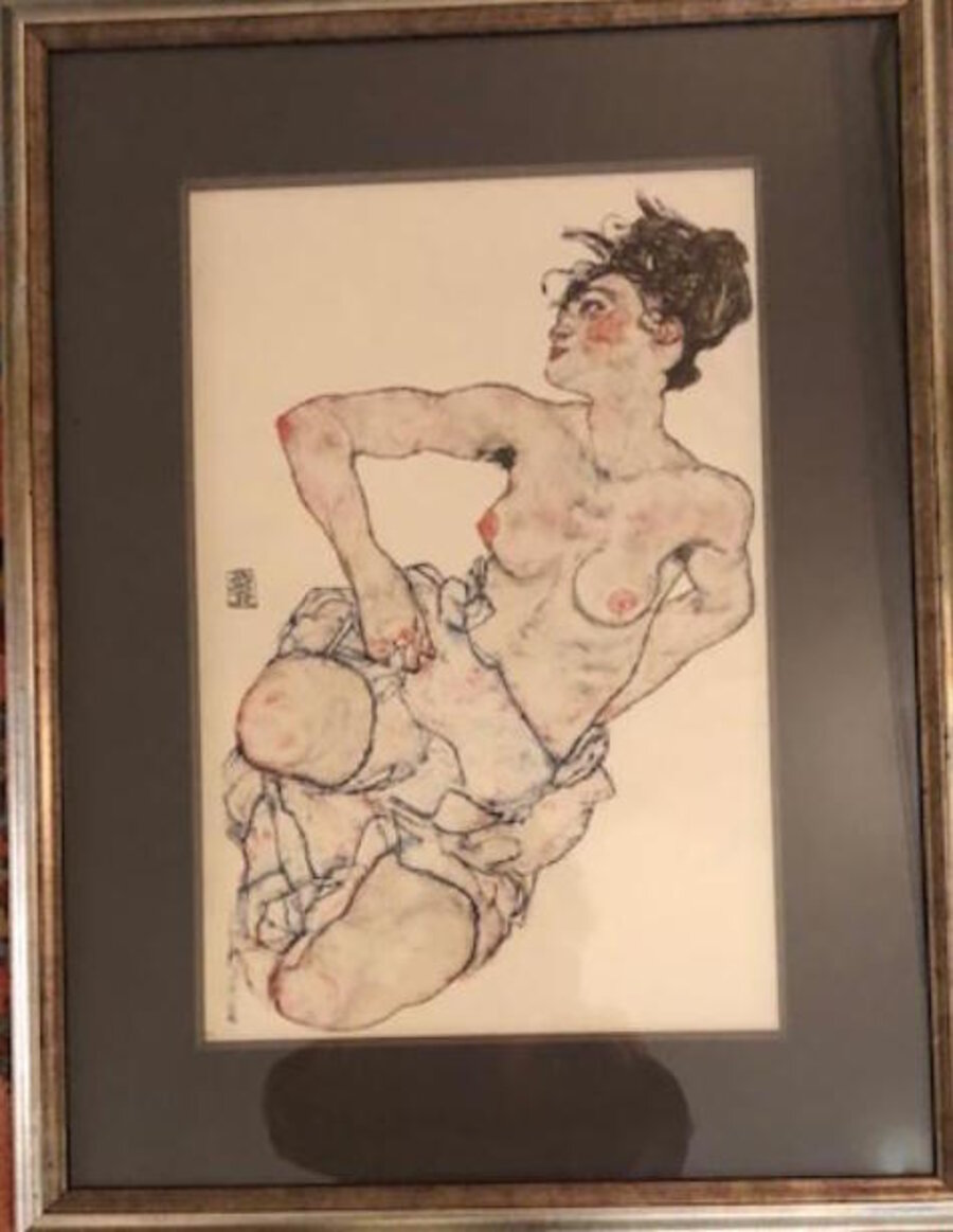 Kneeling Female Nude