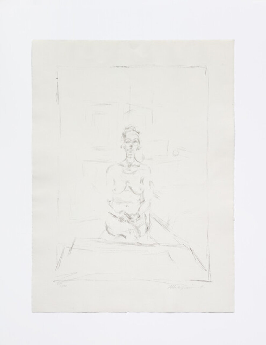 Nu Assis (Seated Nude)