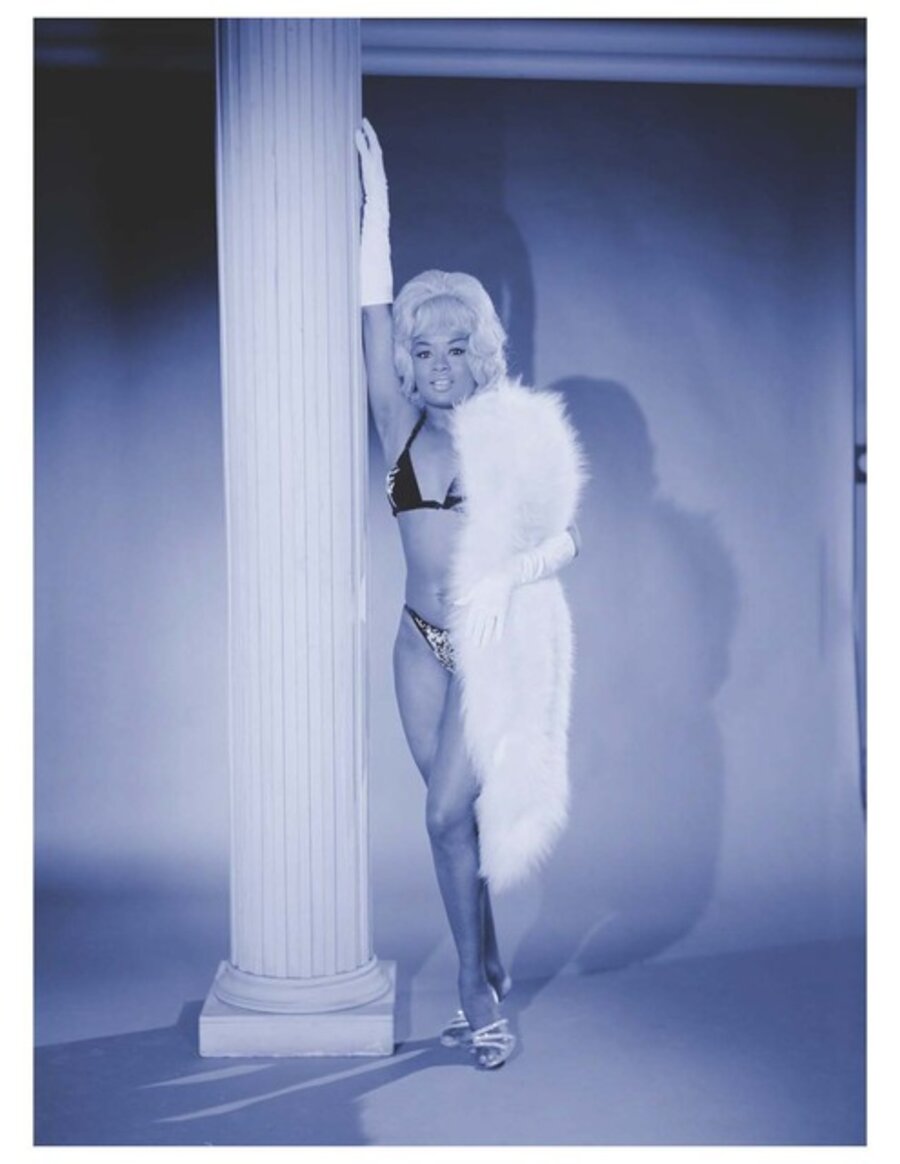 Abbey Petite in the Studio (white gloves) (1964)