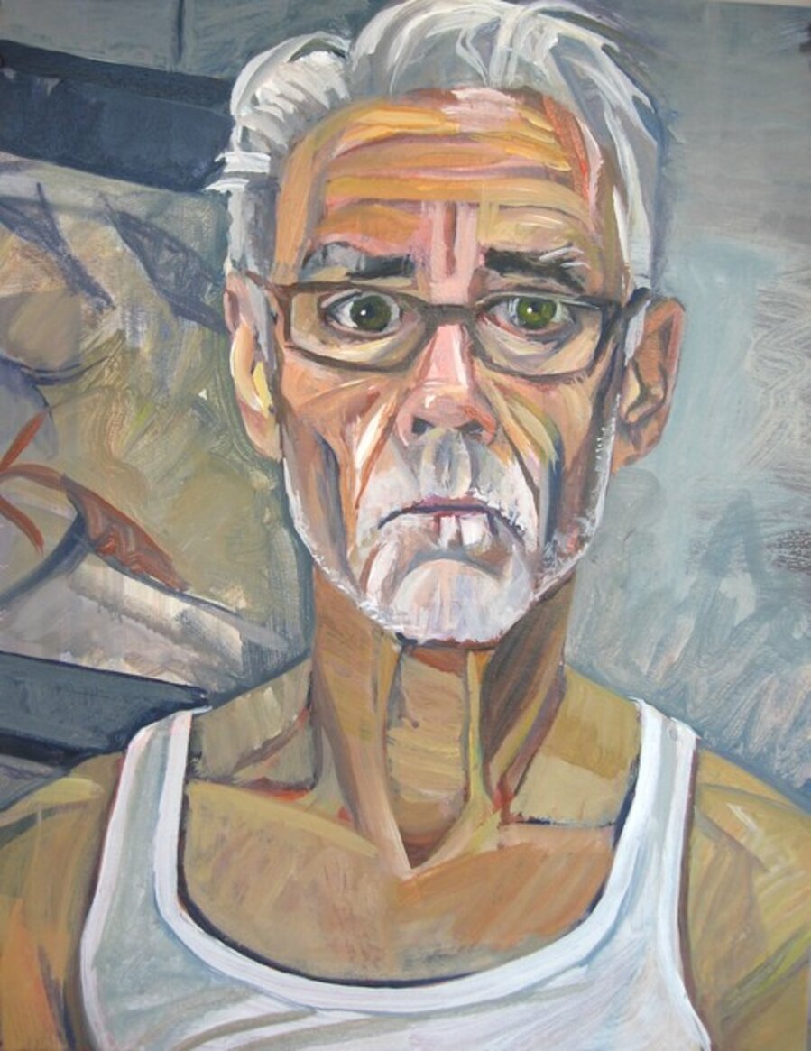 Portrait Sitting with artist Don Barchardy