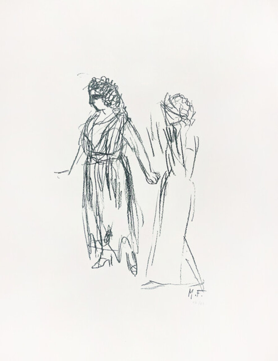 Zwei Schauspielerinnen (Two Actresses)
