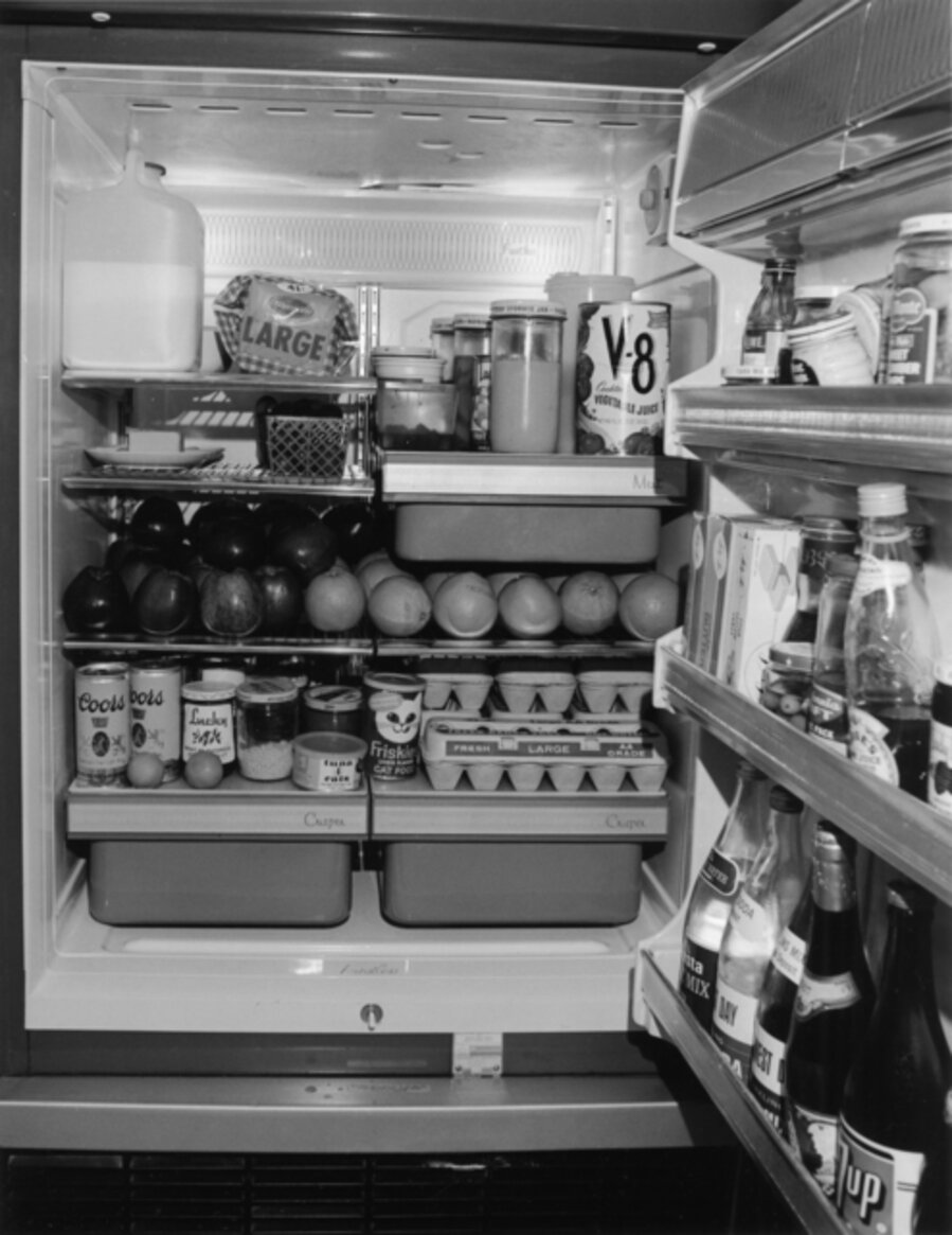 untitled (open fridge)