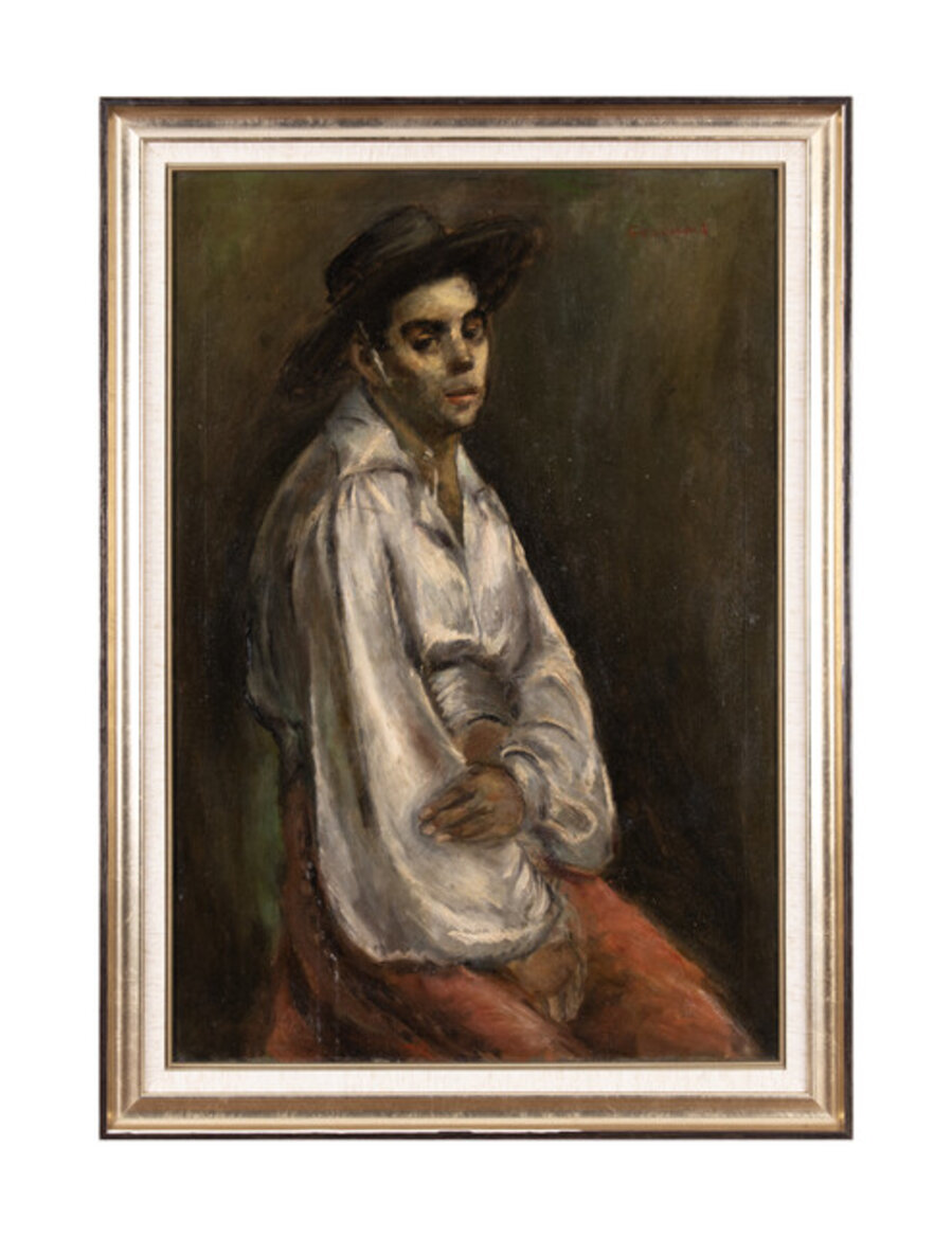 Portrait of a male Flamenco dancer
