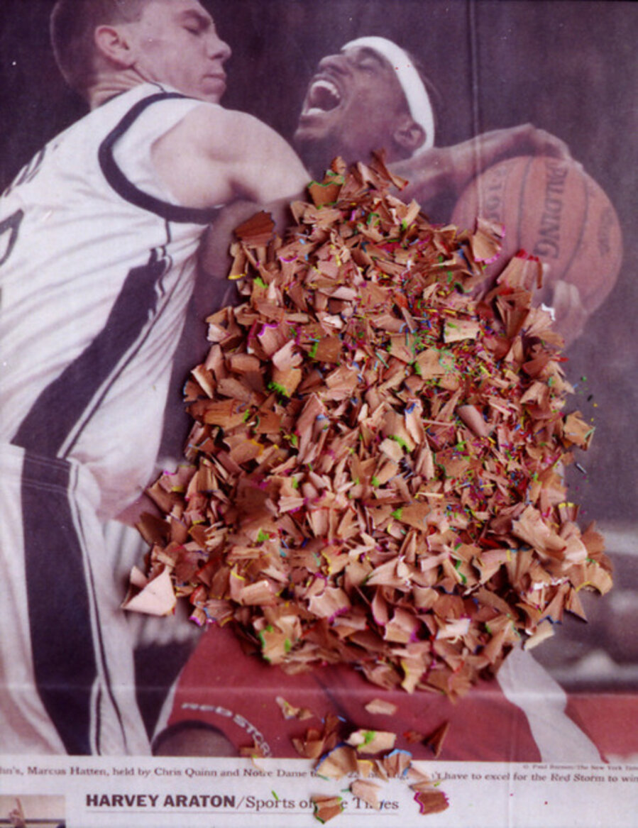 Untitled (pencil shavings)