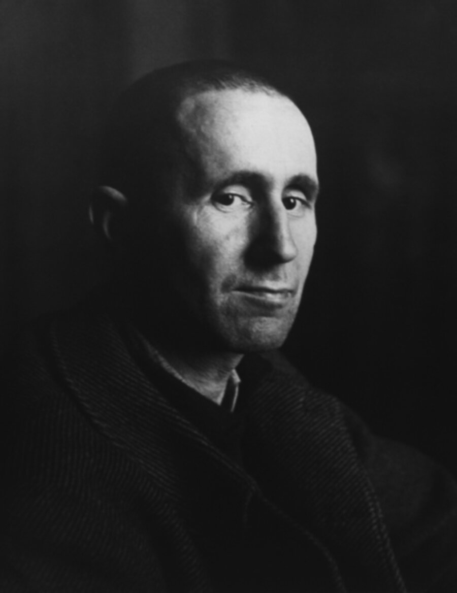 Portrait of Bertold Brecht