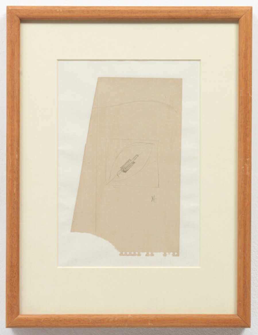 Study for 'Construction on a Line'
