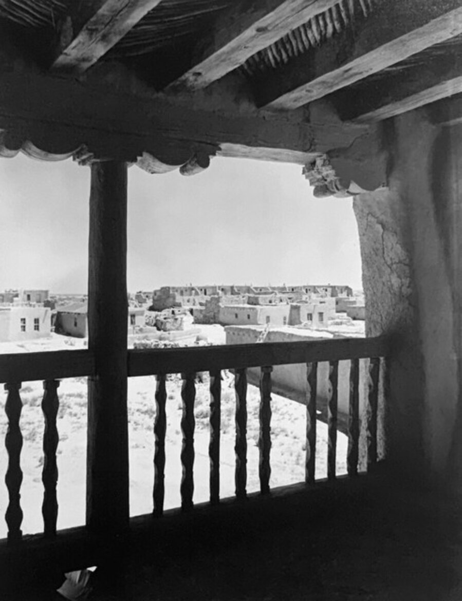 Acoma Pueblo from the balcony of the convento