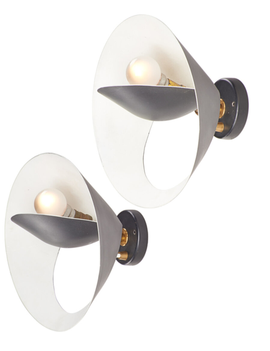 Pair of Saturne sconces, France