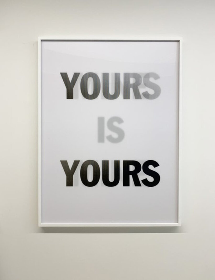 Mine is Yours, Yours and Mine (WHITE)