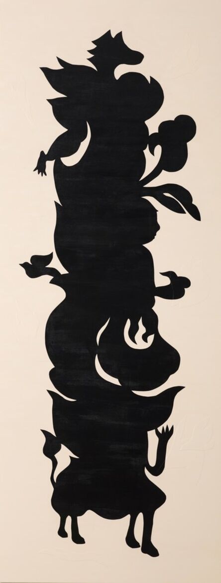 Jam WU, ‘Black Paper Cut-Outs No.4 – Canvas Collection’, 2015