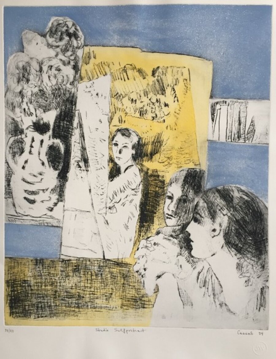 Studio Self-Portrait