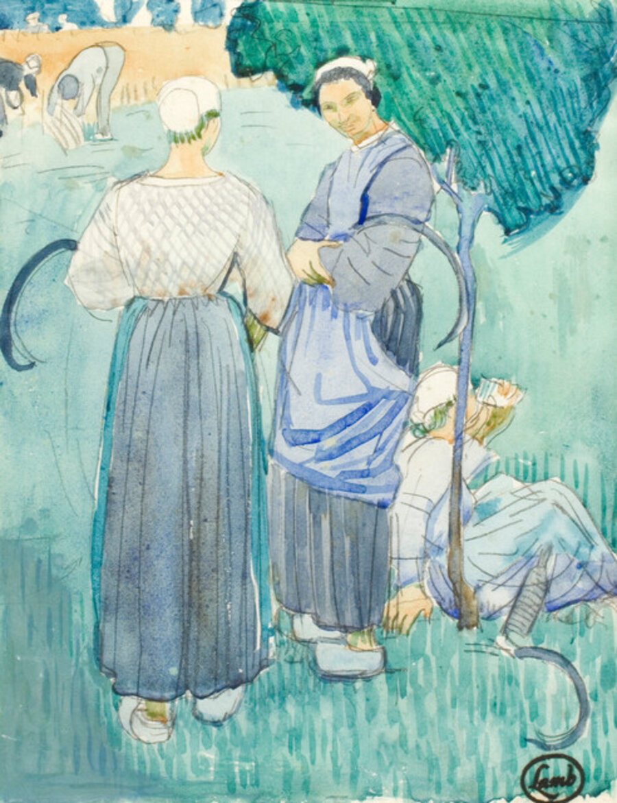 Peasant Women with Sickles