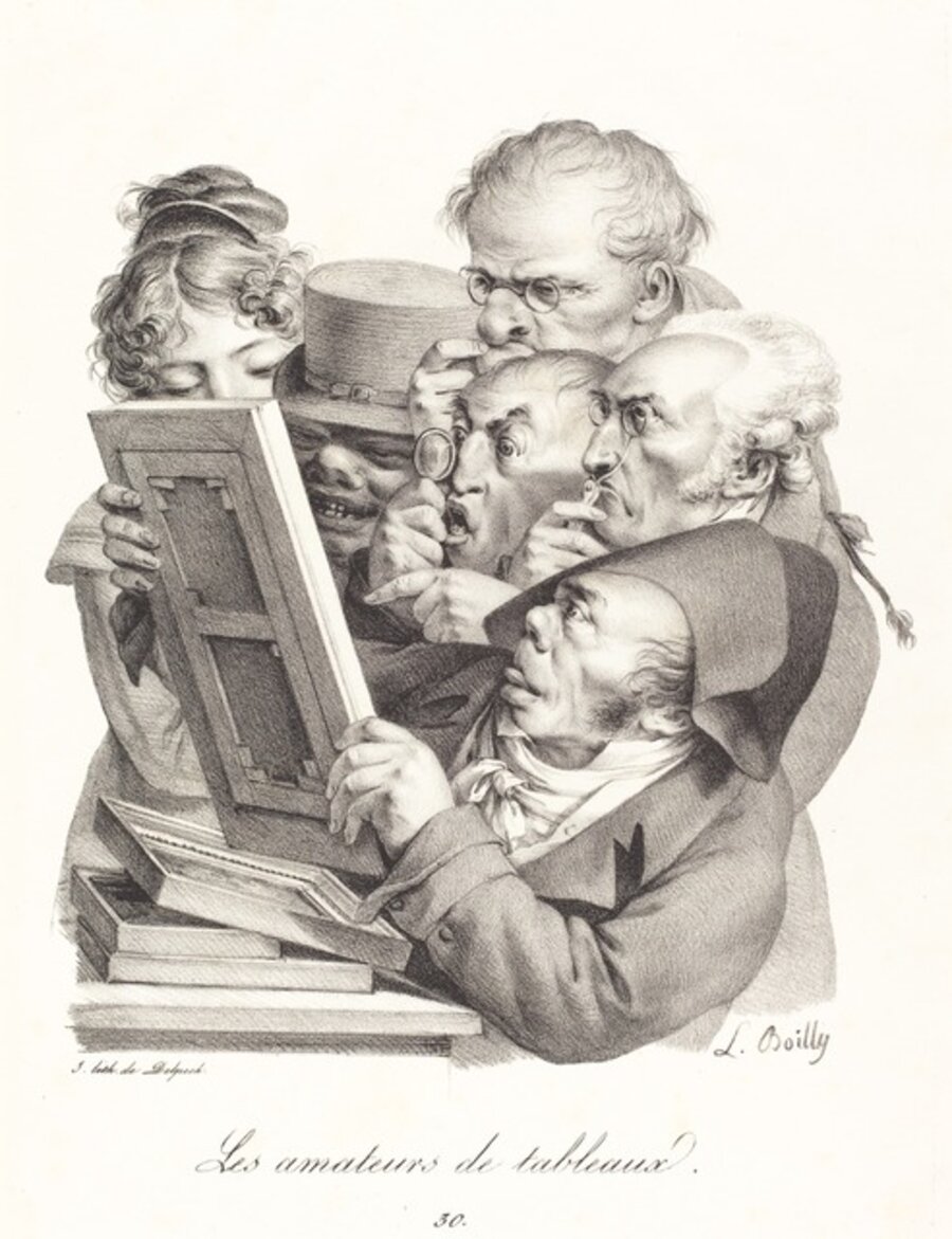 Les amateurs de tableaux (The Picture Enthusiasts)