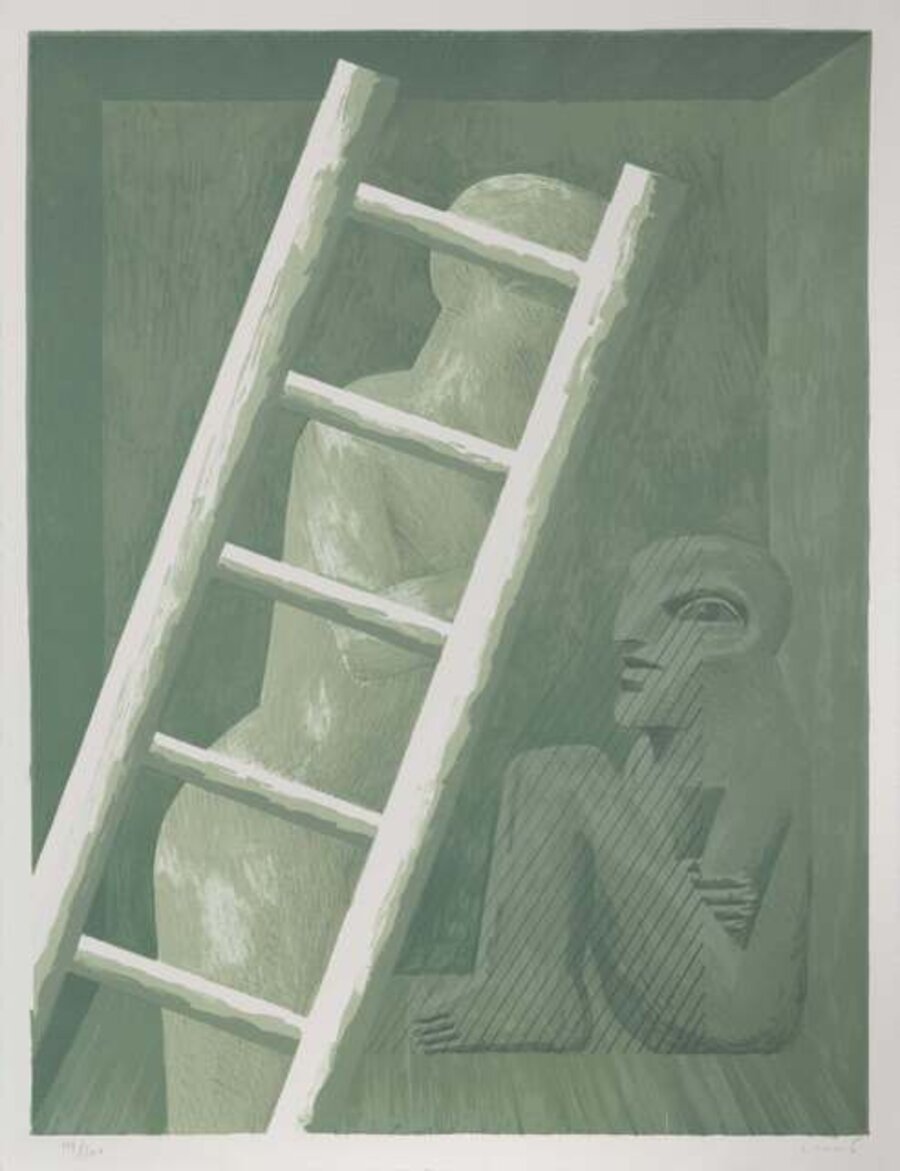 Figure with Ladder