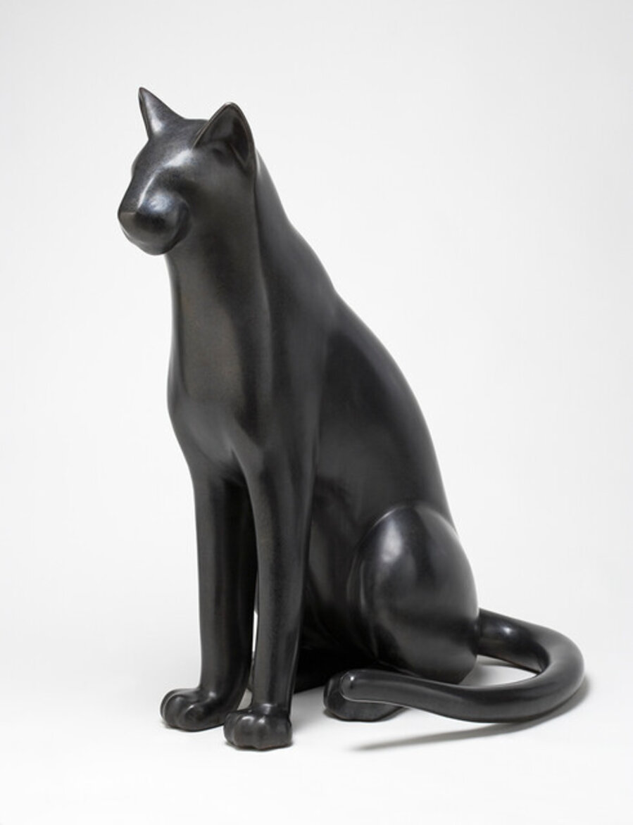 Big Sitting Cat 1