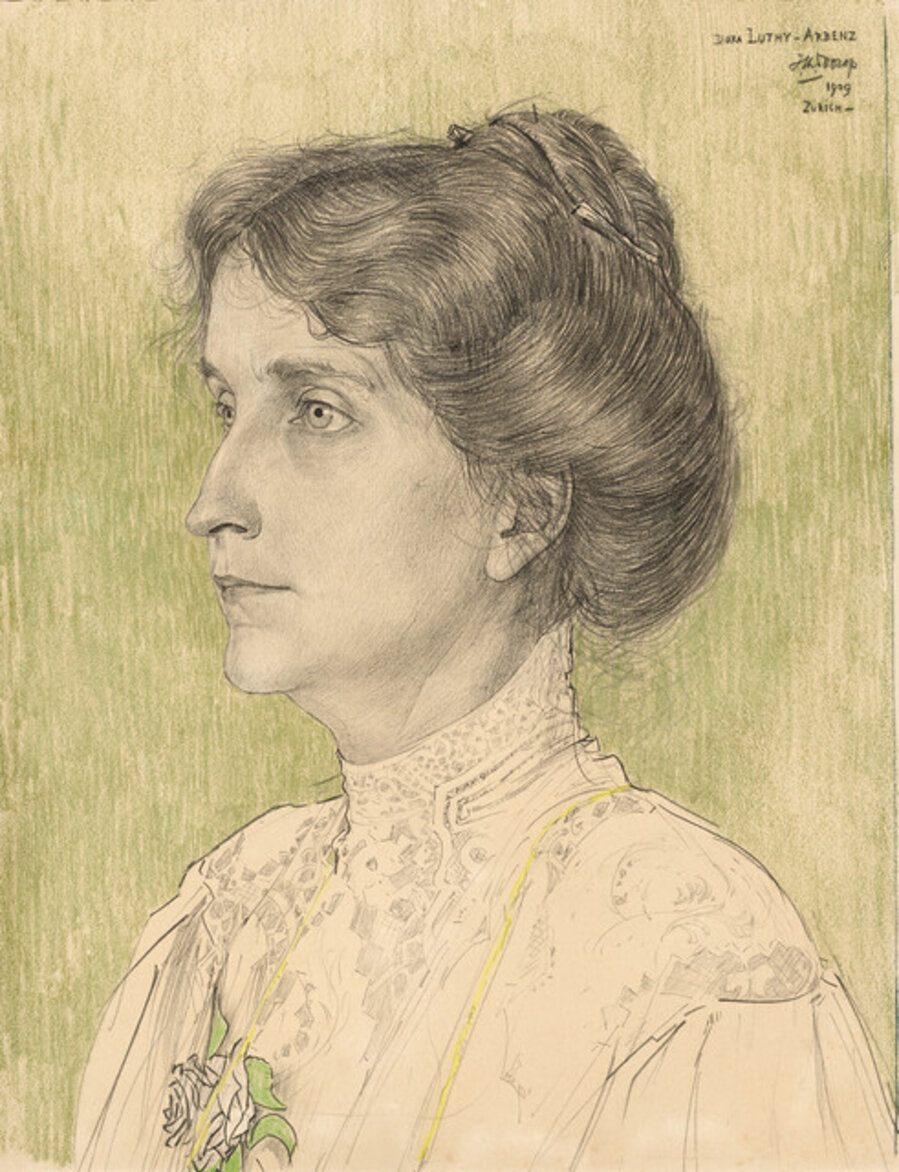 Portrait of Dora Luthy-Arbenz