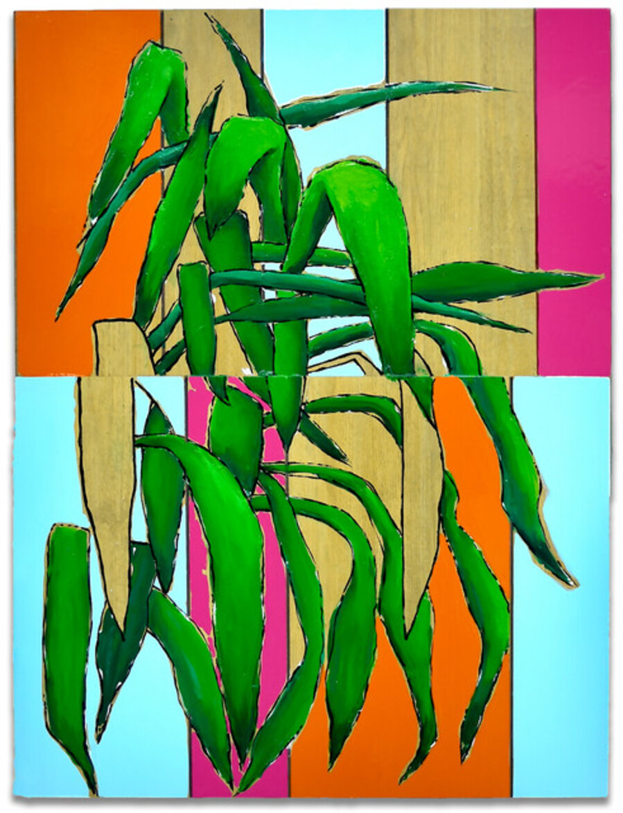 Chopped Panel Painting