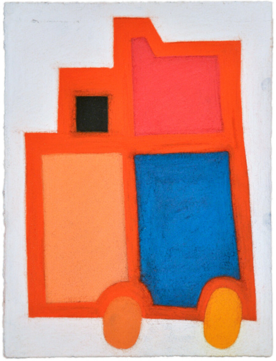 Untitled (red truck)