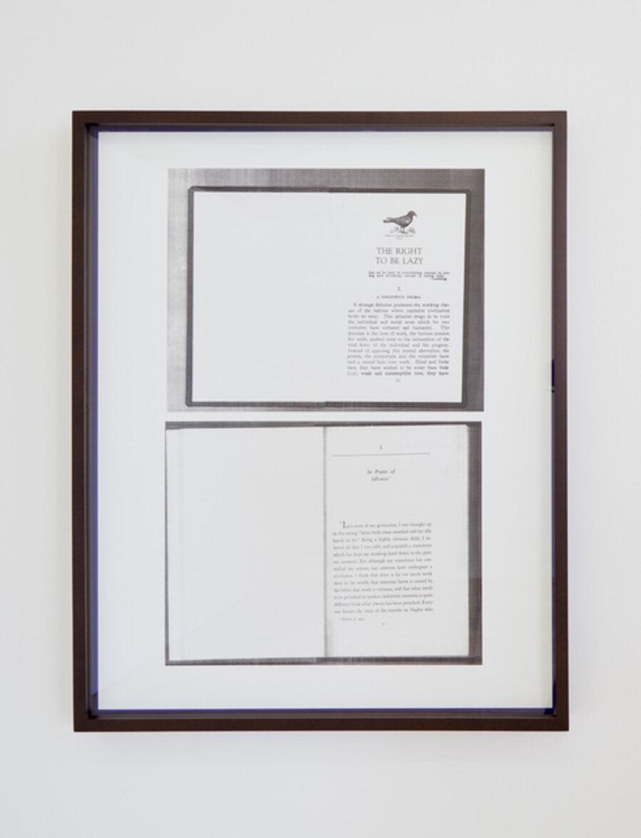Untitled (Blue Frame)