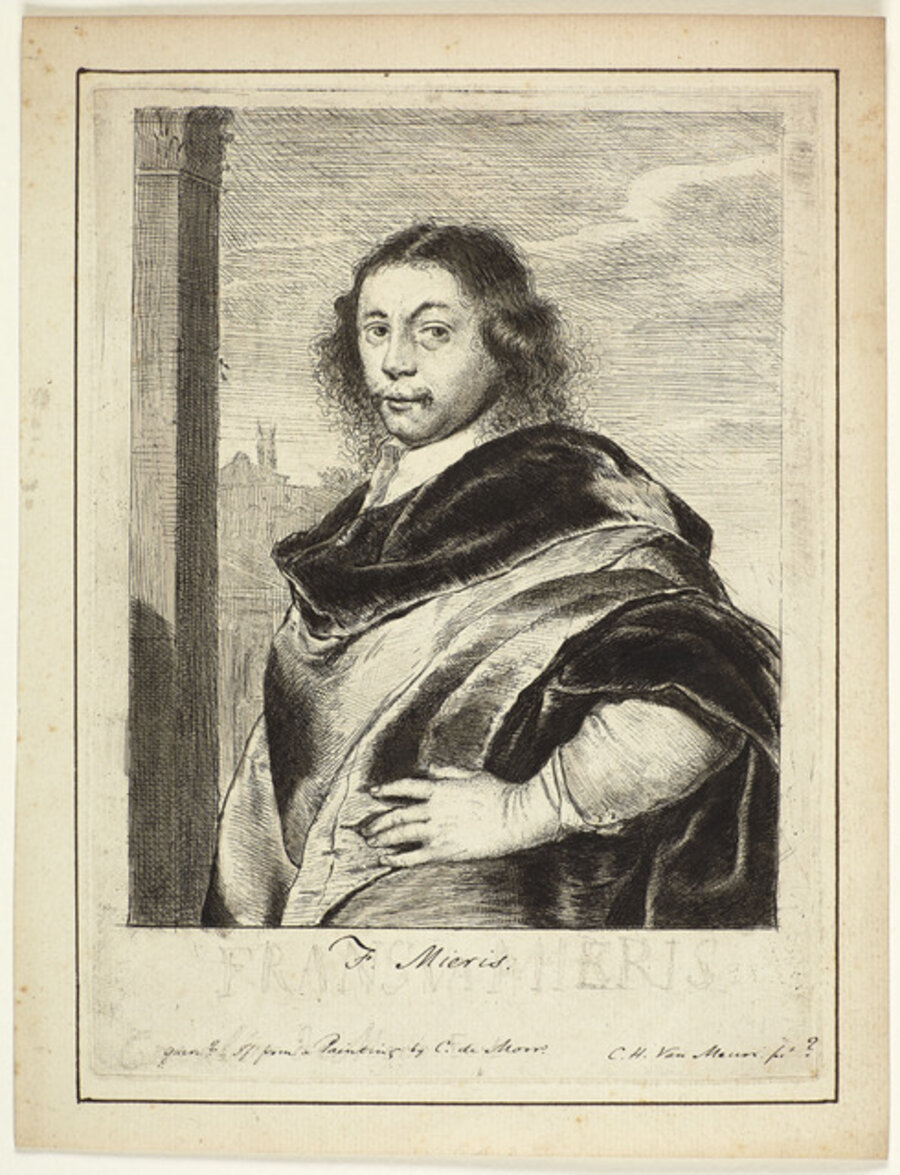 Portrait of the artist Frans van Mieris the Elder