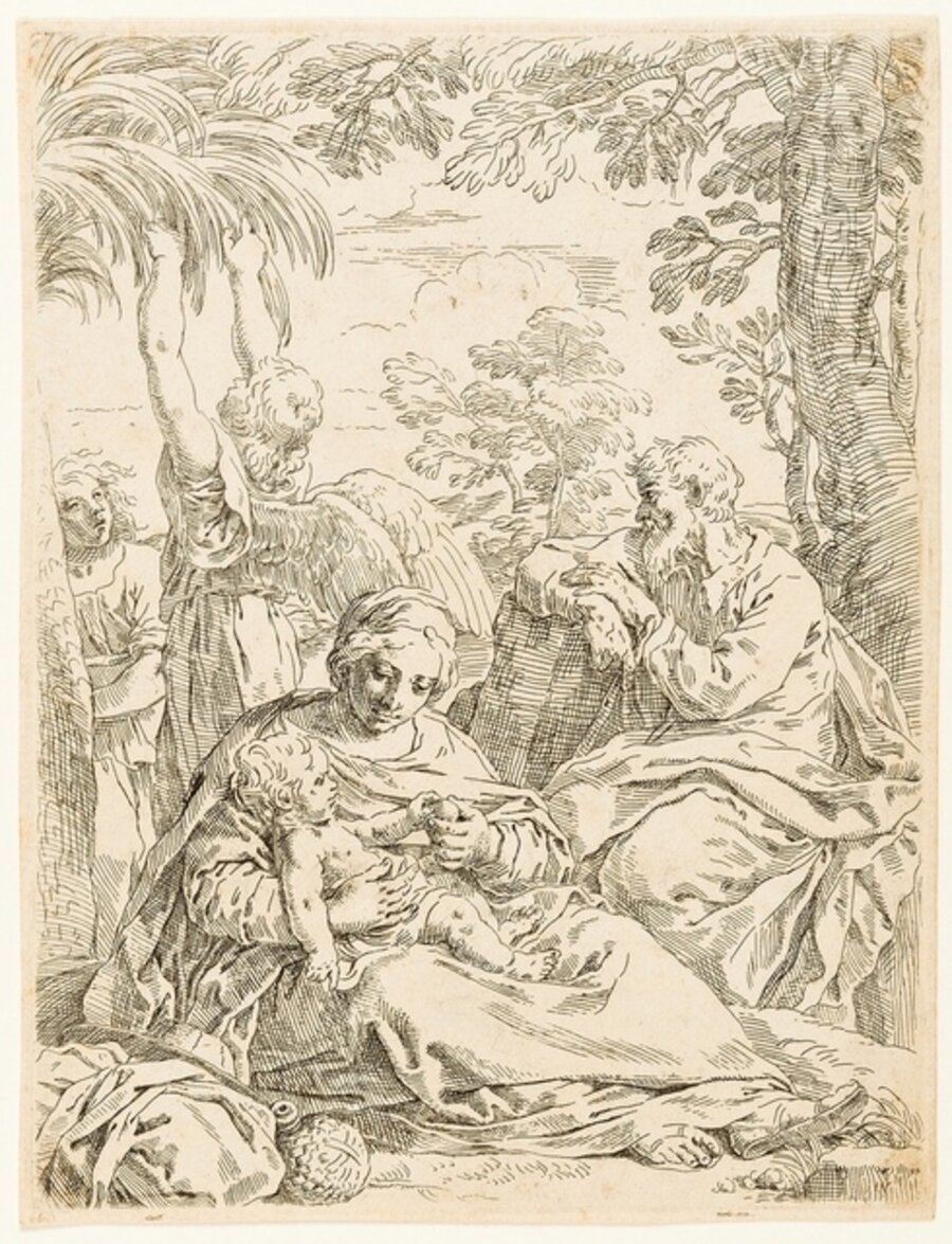 Rest on the Flight into Egypt