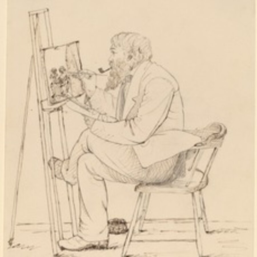 Sketching - George Fuller