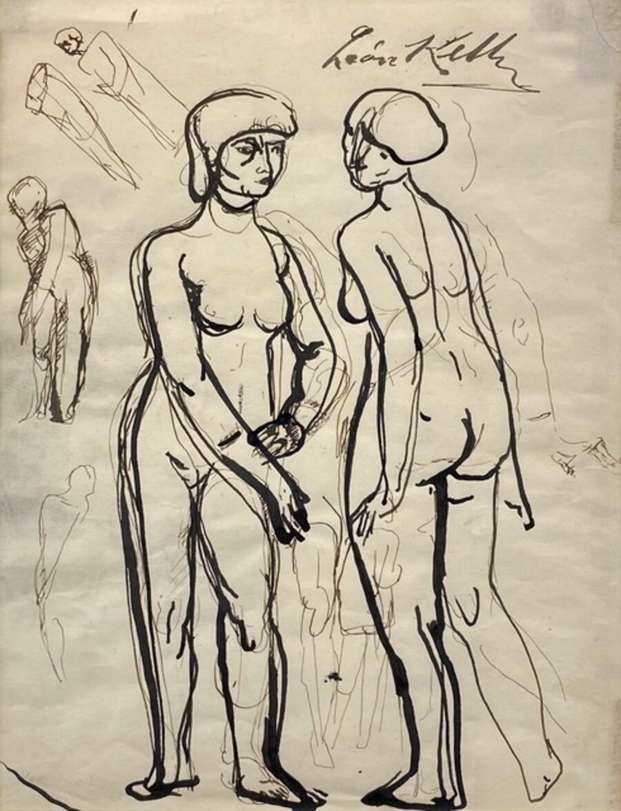 Untitled (Female Nude Study)