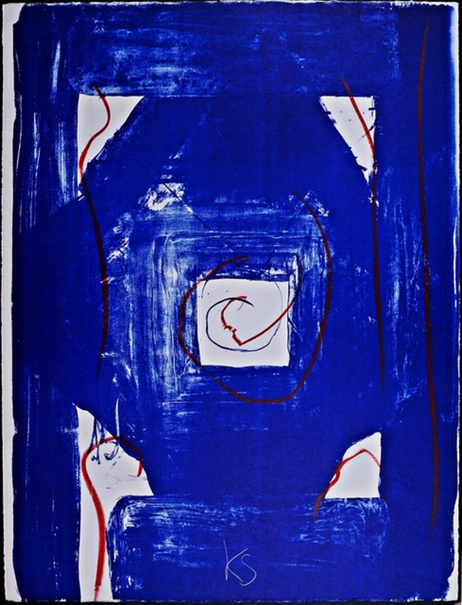 Kimber Smith - Abstract Expressionist lithograph