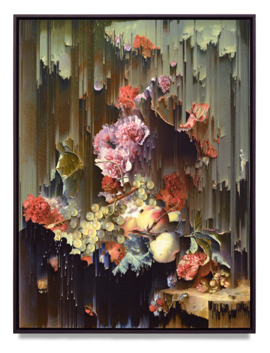 New Order Fruit Piece (after Jan van Huysum, c. 1722)