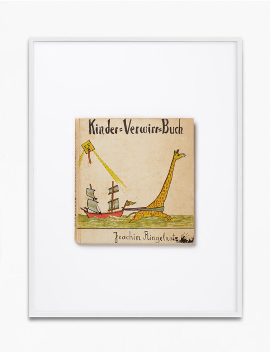 Joachim Ringelnatz, Kinder Verwirr Buch, 1931, Ernst Rowohlt Verlag, Berlin, Einbandzeichnung Joachim Ringelnatz