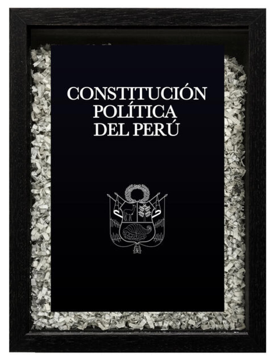 Peru Shredded Constitution