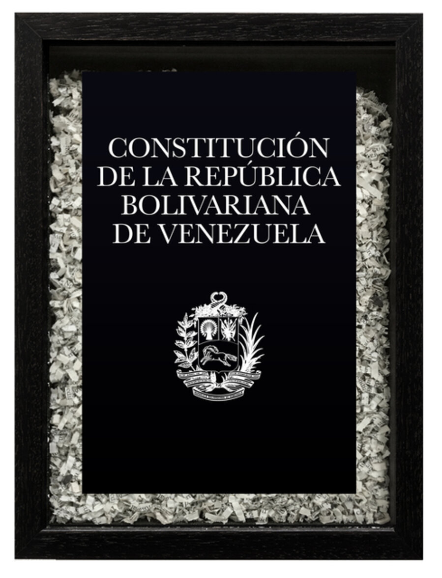 Venezuela Shredded Constitution